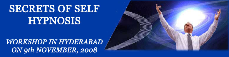Pradeep Aggarwal's HYPNO - NLP for Self-Improvement Workshop in Hyderabad